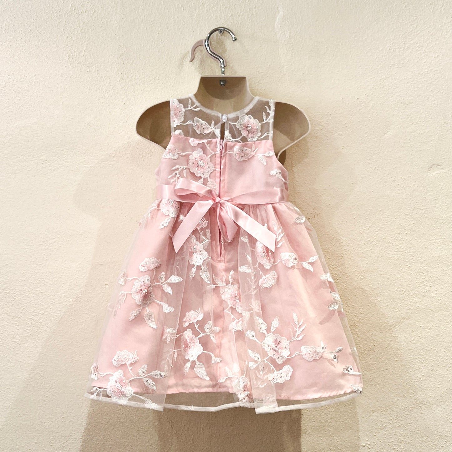Embroidered Tulle Event Dress Size 3