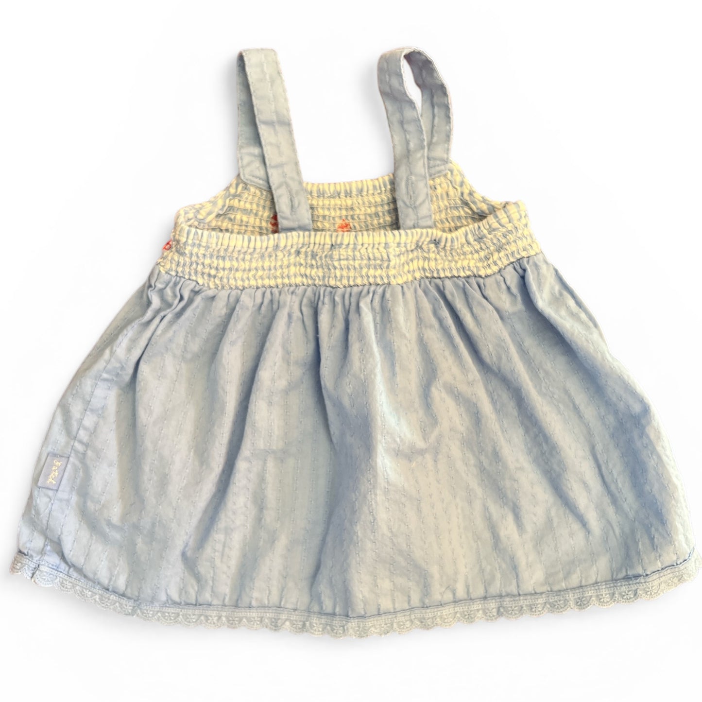 Vintage Smocked Embroidered Top - Size 1