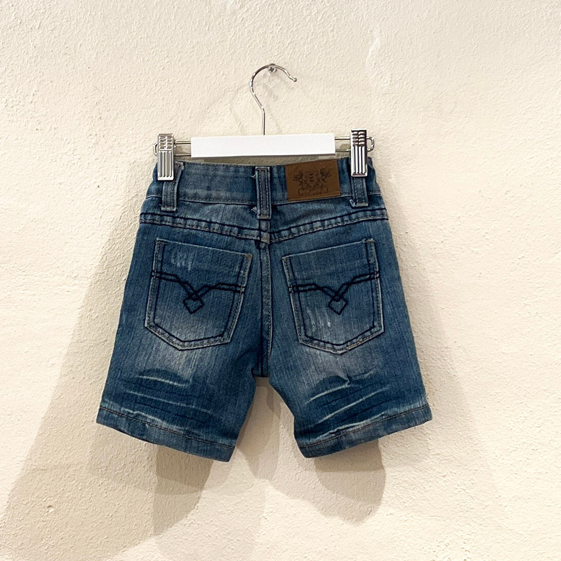 Distressed Denim Shorts Size 1