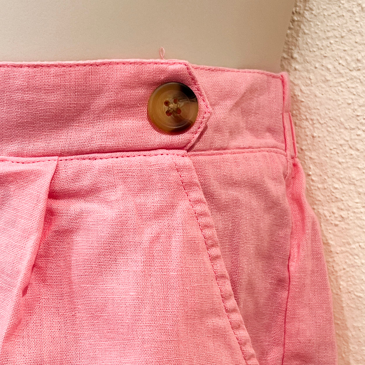 Linen Blend Shorts Size 8