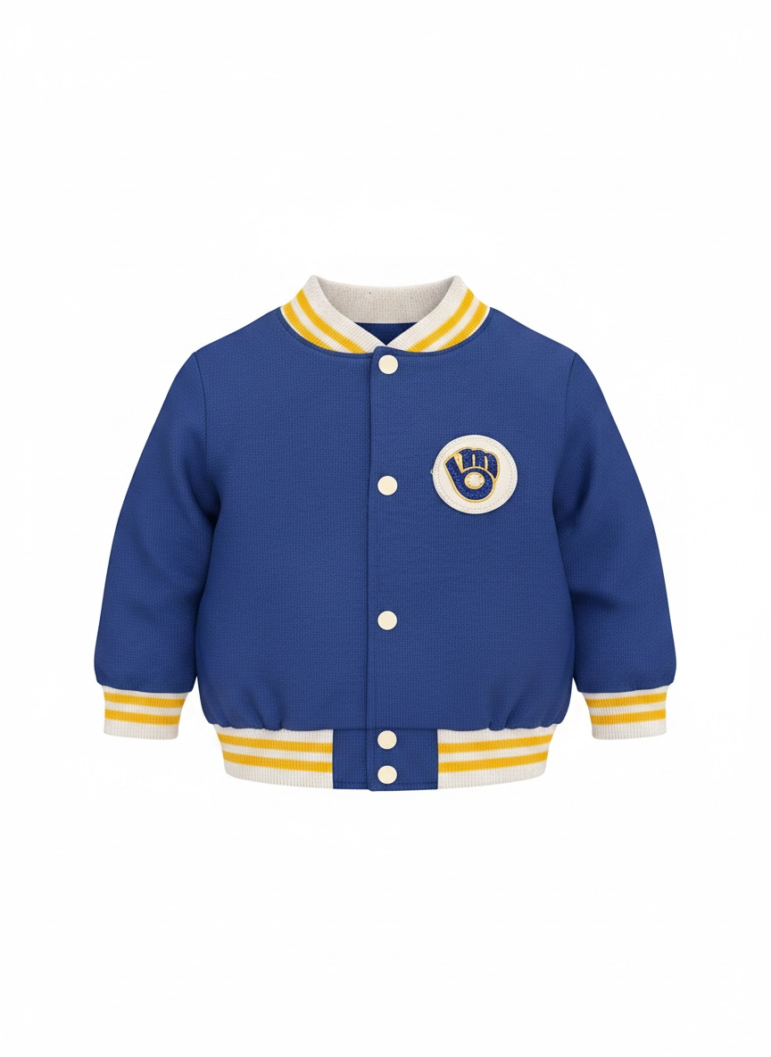 1990's Brewers Varsity Jacket - Size 18m