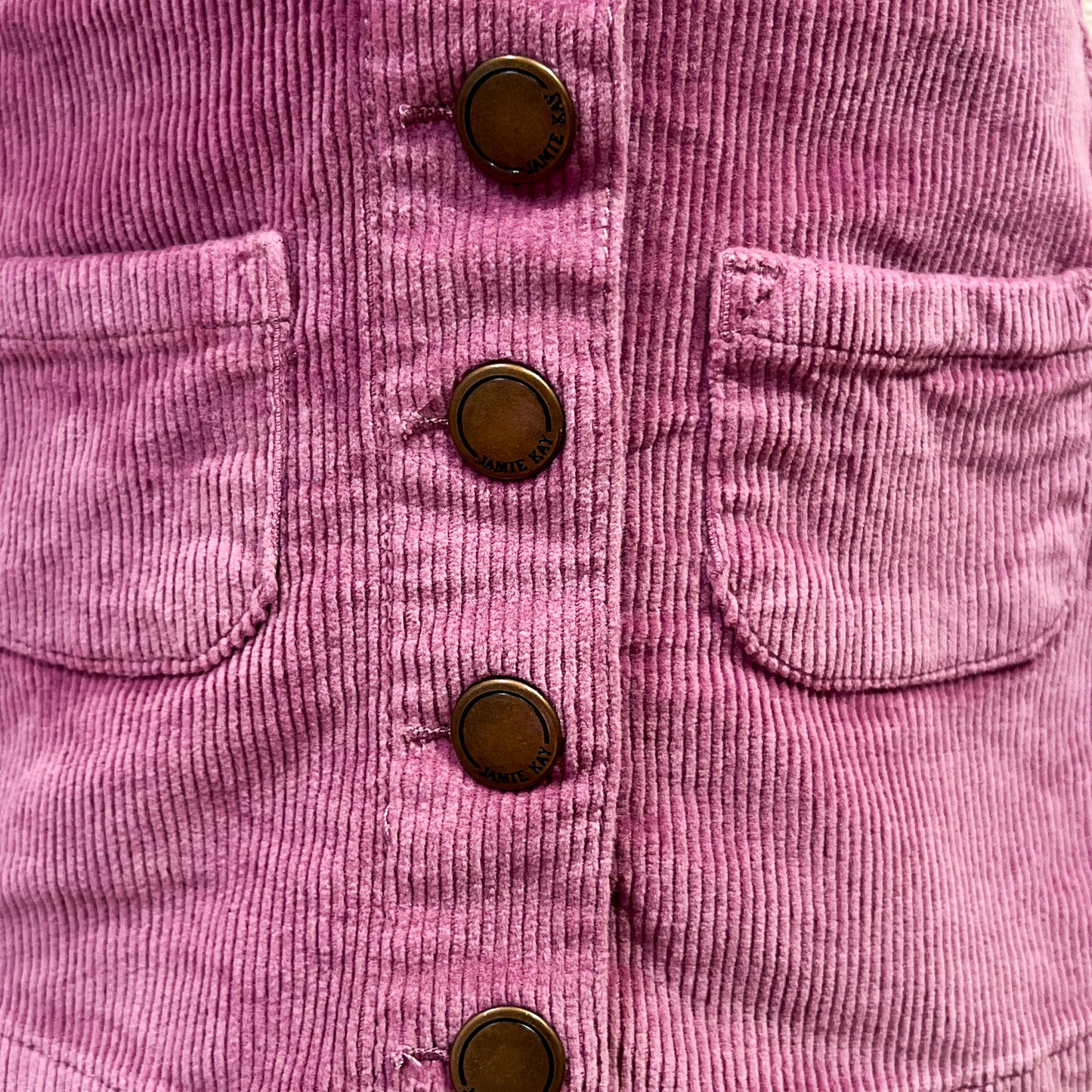 Cord Mini Skirt Size 2