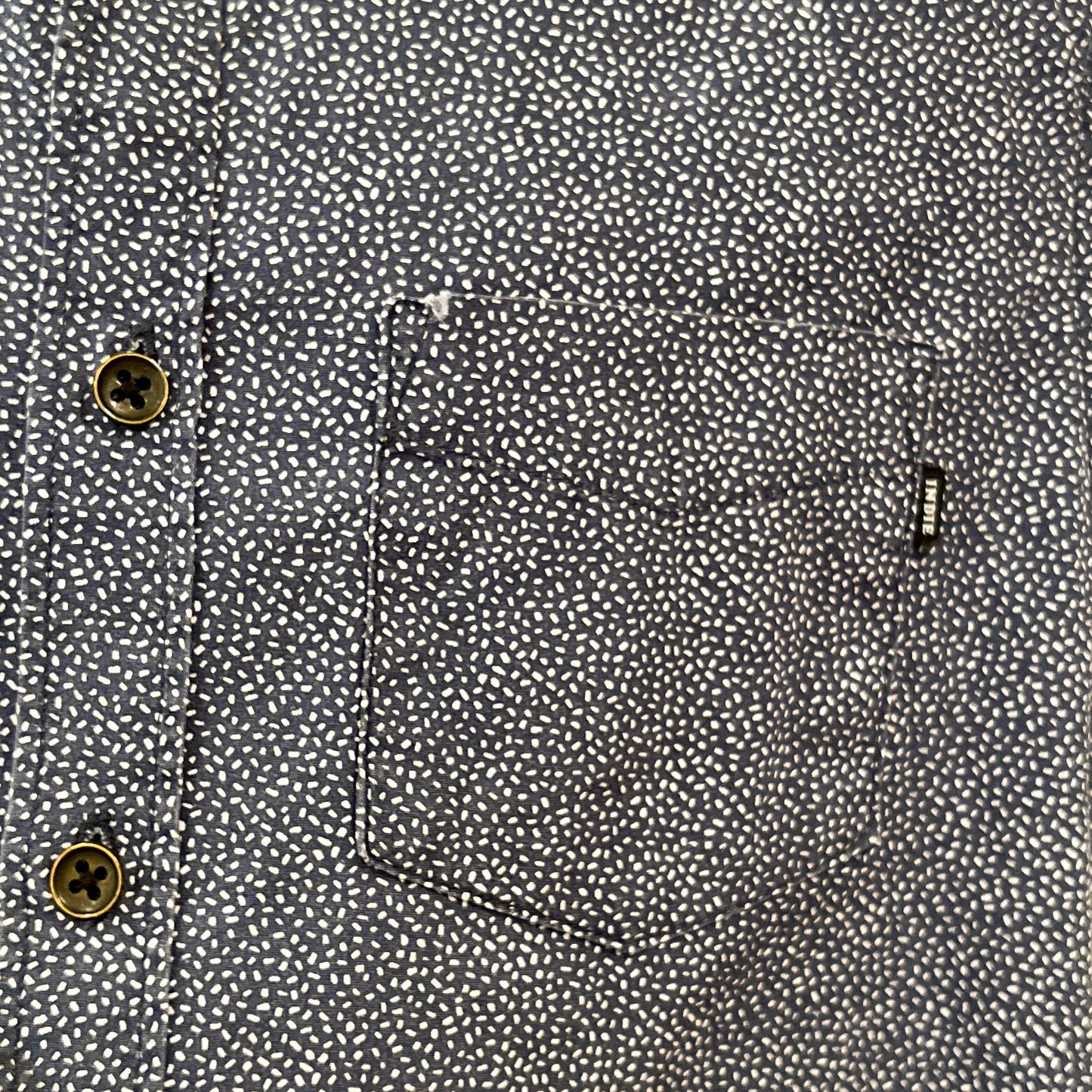 Print Button Down Shirt Size 7