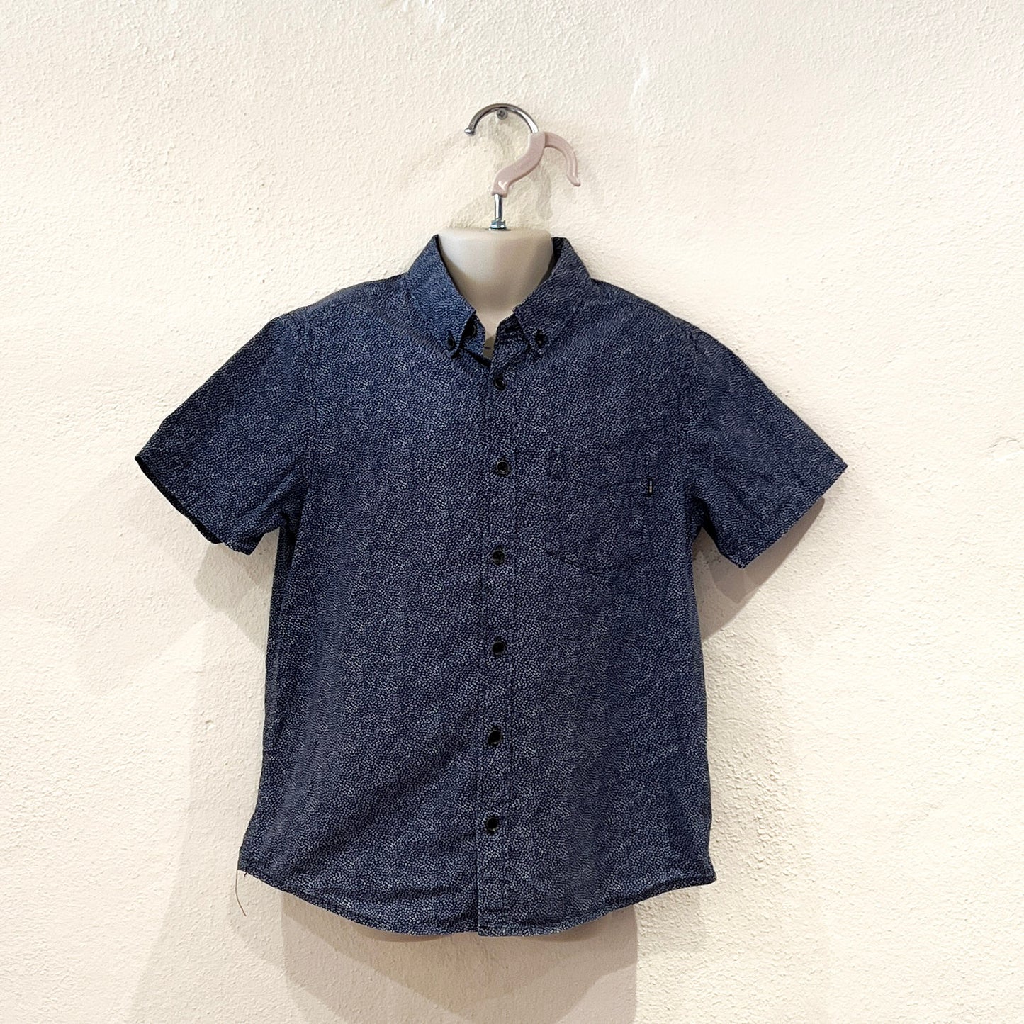 Print Button Down Shirt Size 7