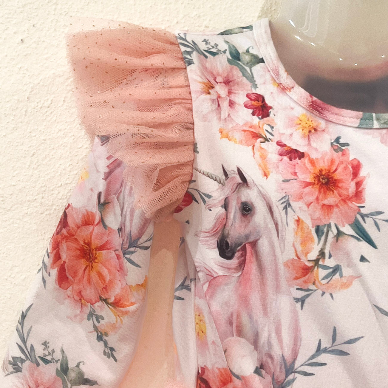 Unicorn Floral Circus Dress Size 0