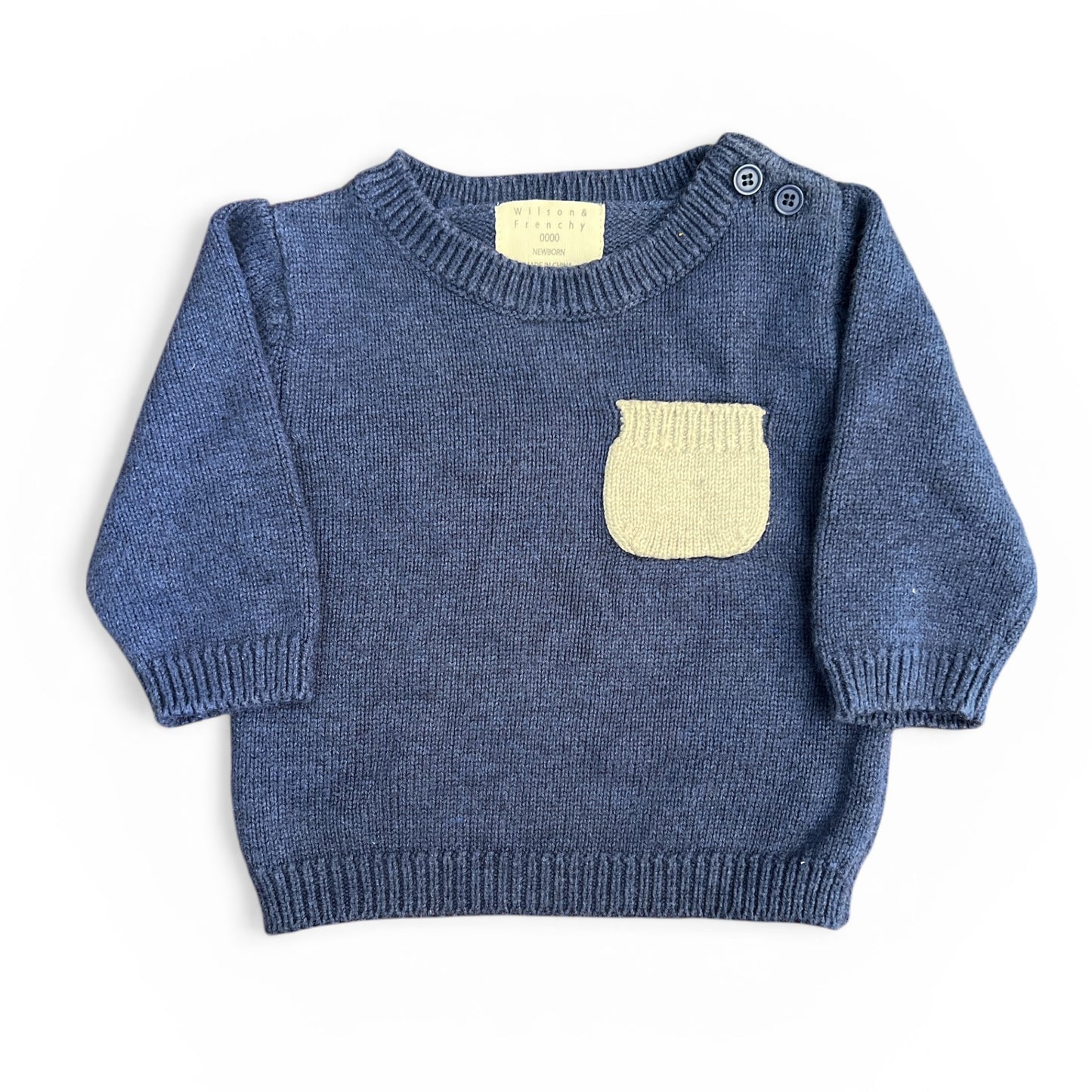 Patch Pocket Knit Jumper - Size 0000