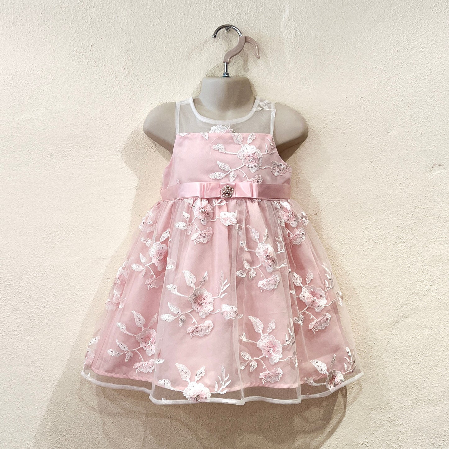 Embroidered Tulle Event Dress Size 3