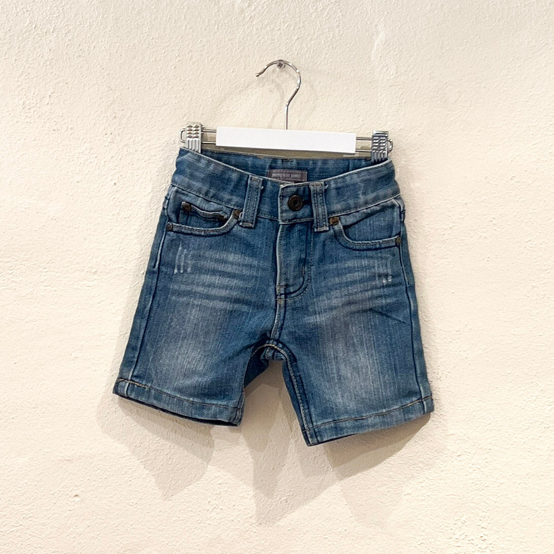 Distressed Denim Shorts Size 1