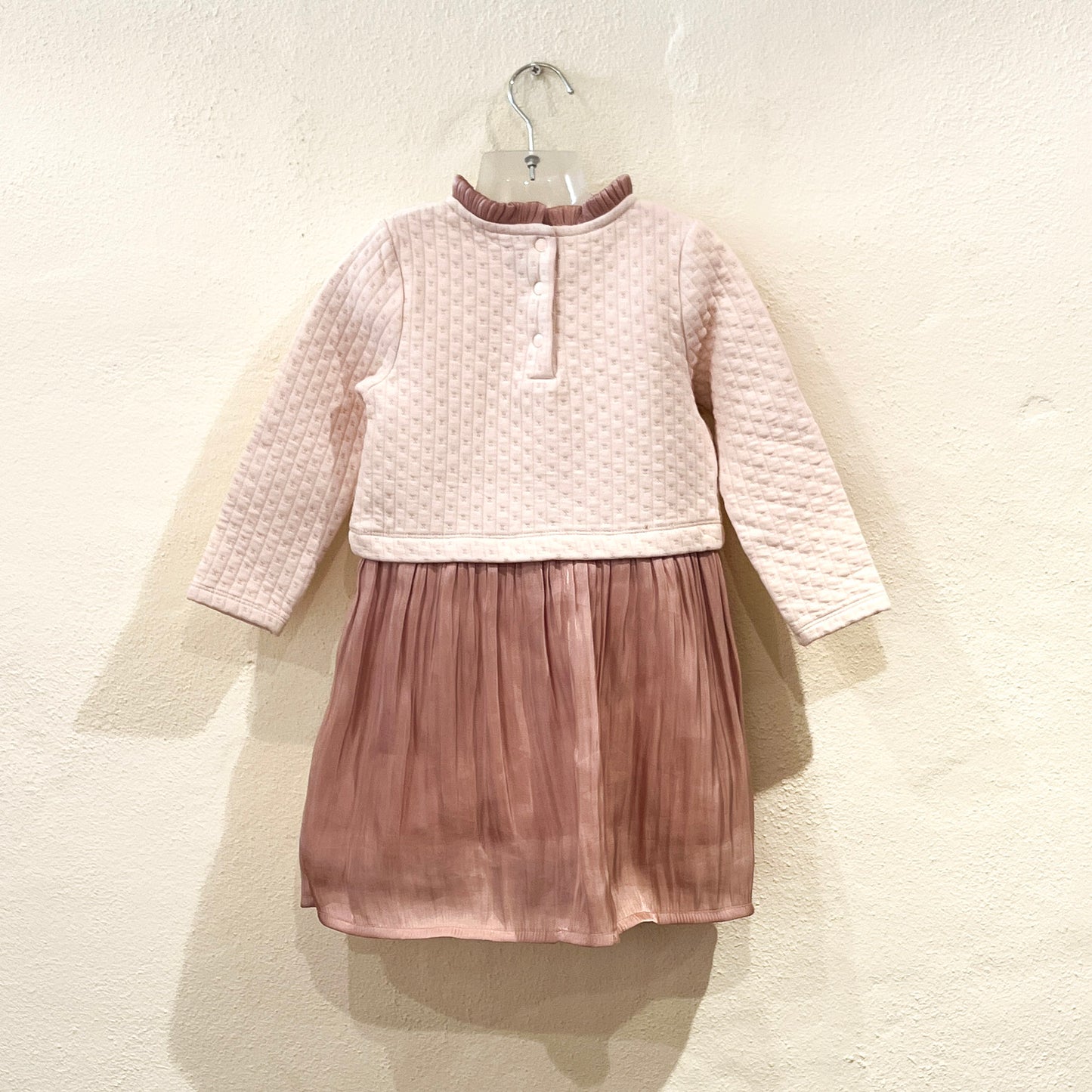 Quilted Long Sleeve Dress Size 4