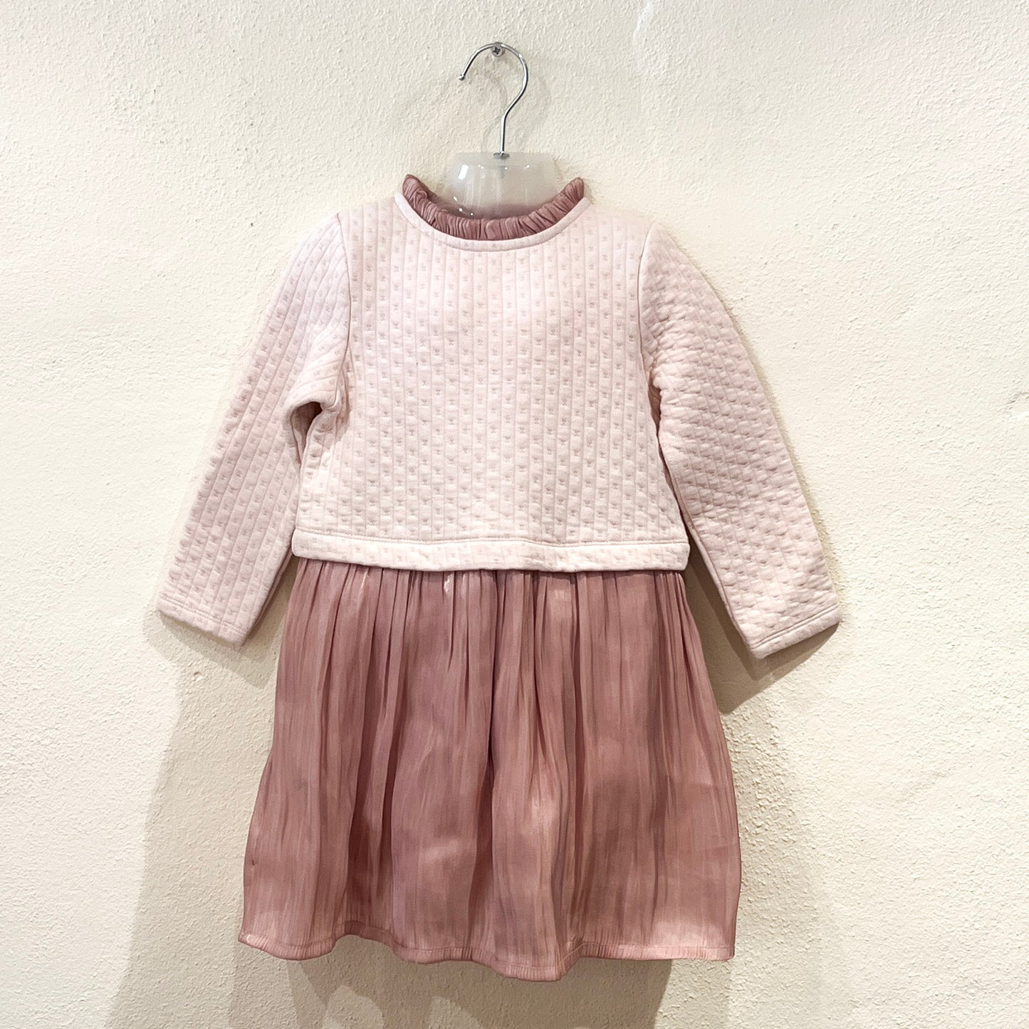 Quilted Long Sleeve Dress Size 4