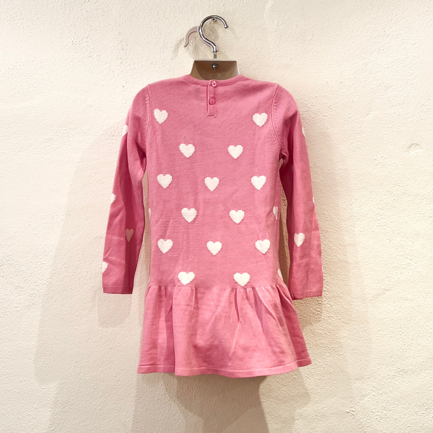 NWT Heart Pattern Knit Dress Size XS