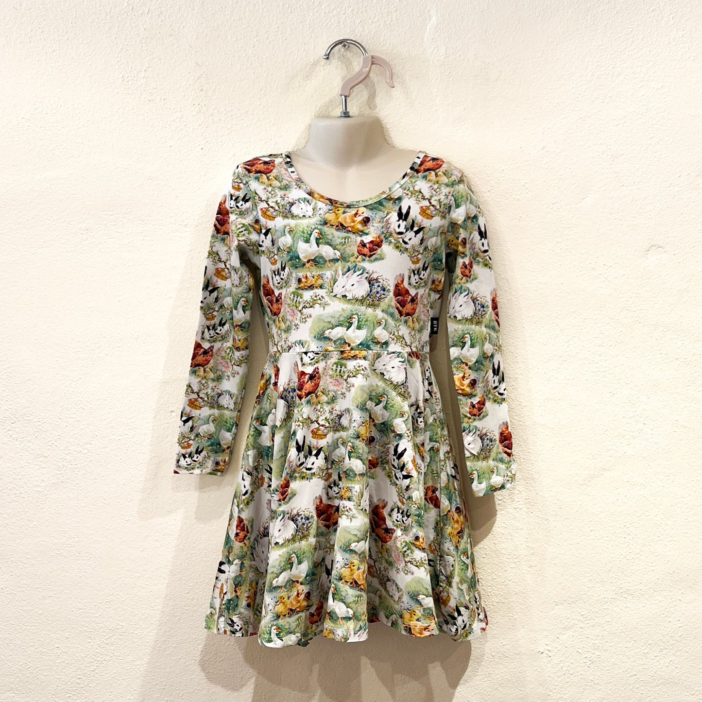 Baby Animal Print Dress Size 6