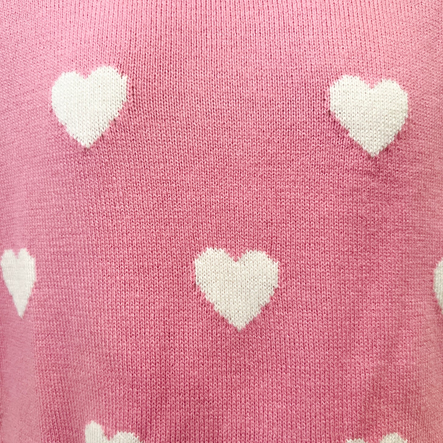 NWT Heart Pattern Knit Dress Size XS