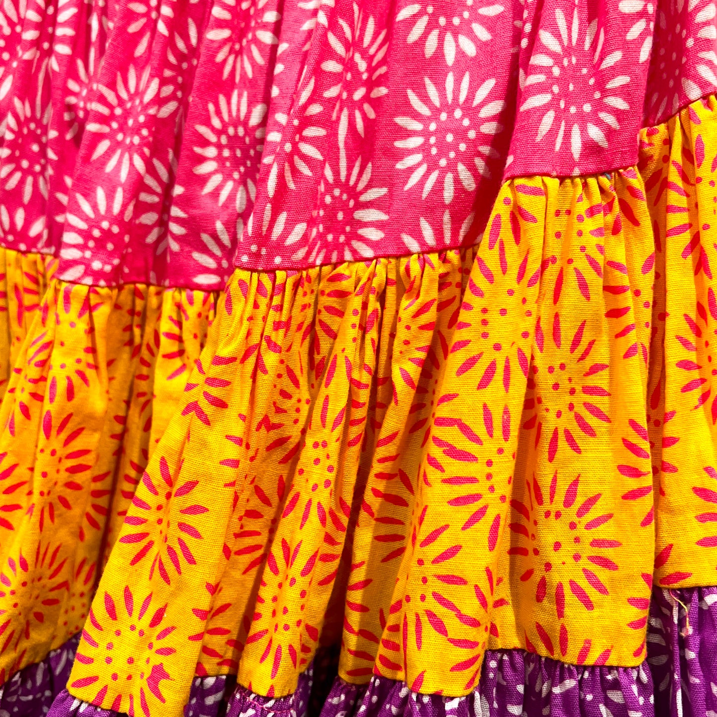 Batik Dye & Beaded Dress Size 10