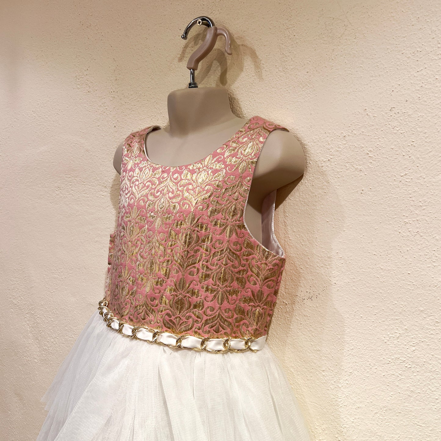 NWT Jacquard Tiered Tulle Dress Size 8