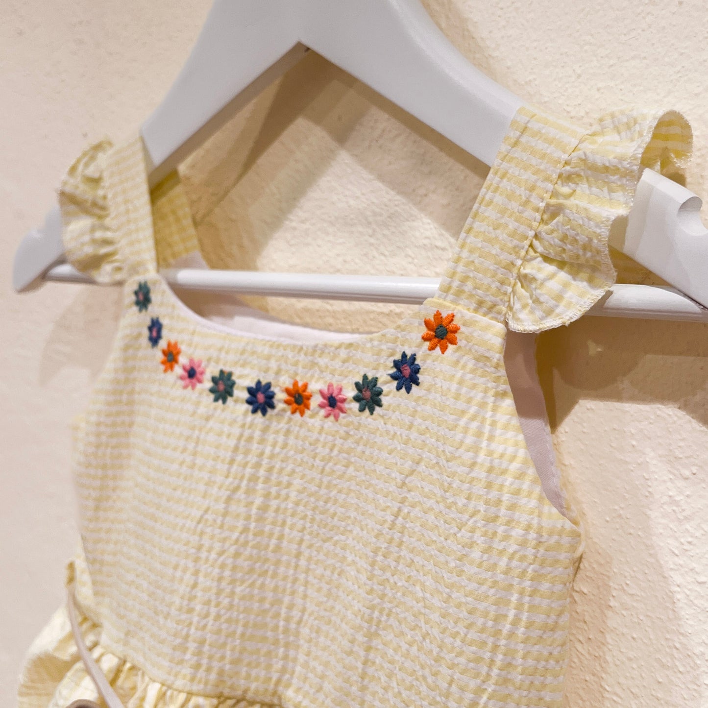 Embroidered Cotton Dress Size 1