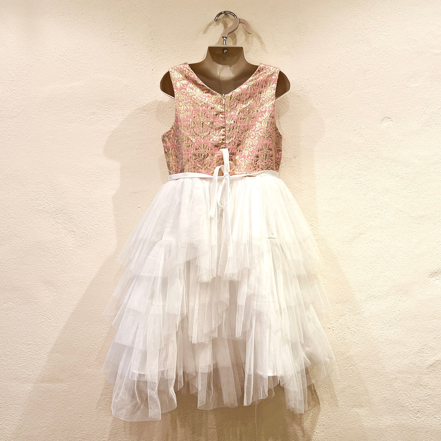 NWT Jacquard Tiered Tulle Dress Size 8