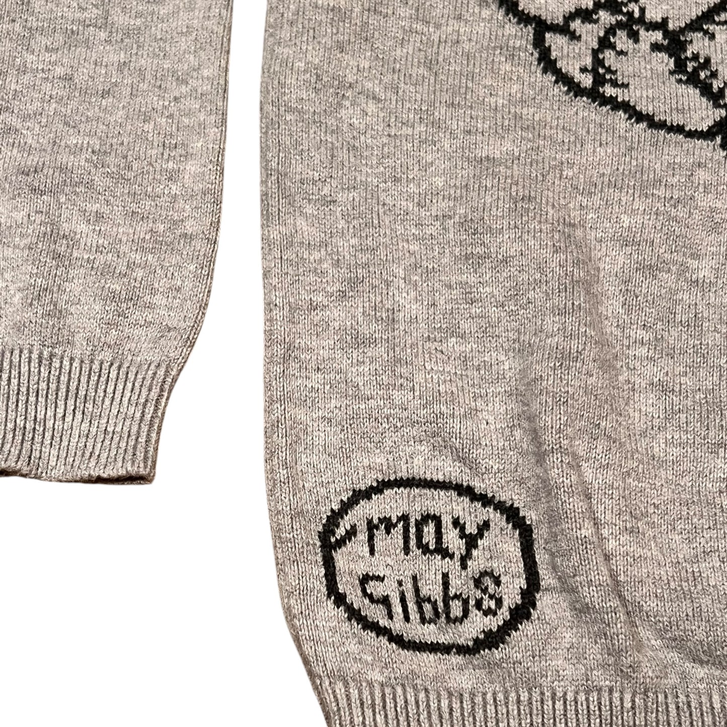 Cuddle Knit Koala Grey Jumper - Size 3