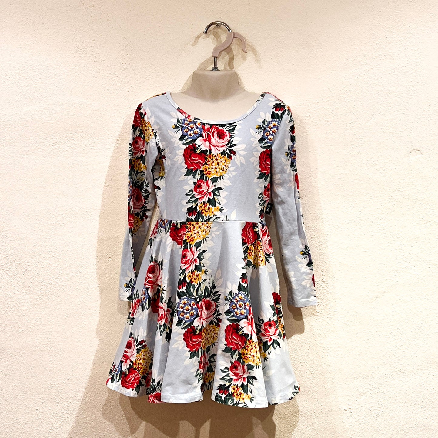 Rose Print Dress Size 6