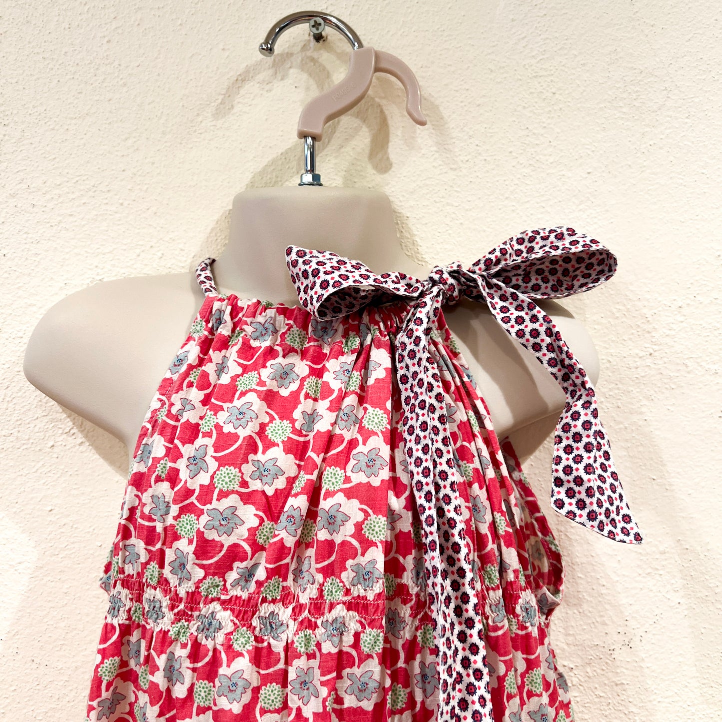 Floral Tie Neck Maxi Dress Size 9