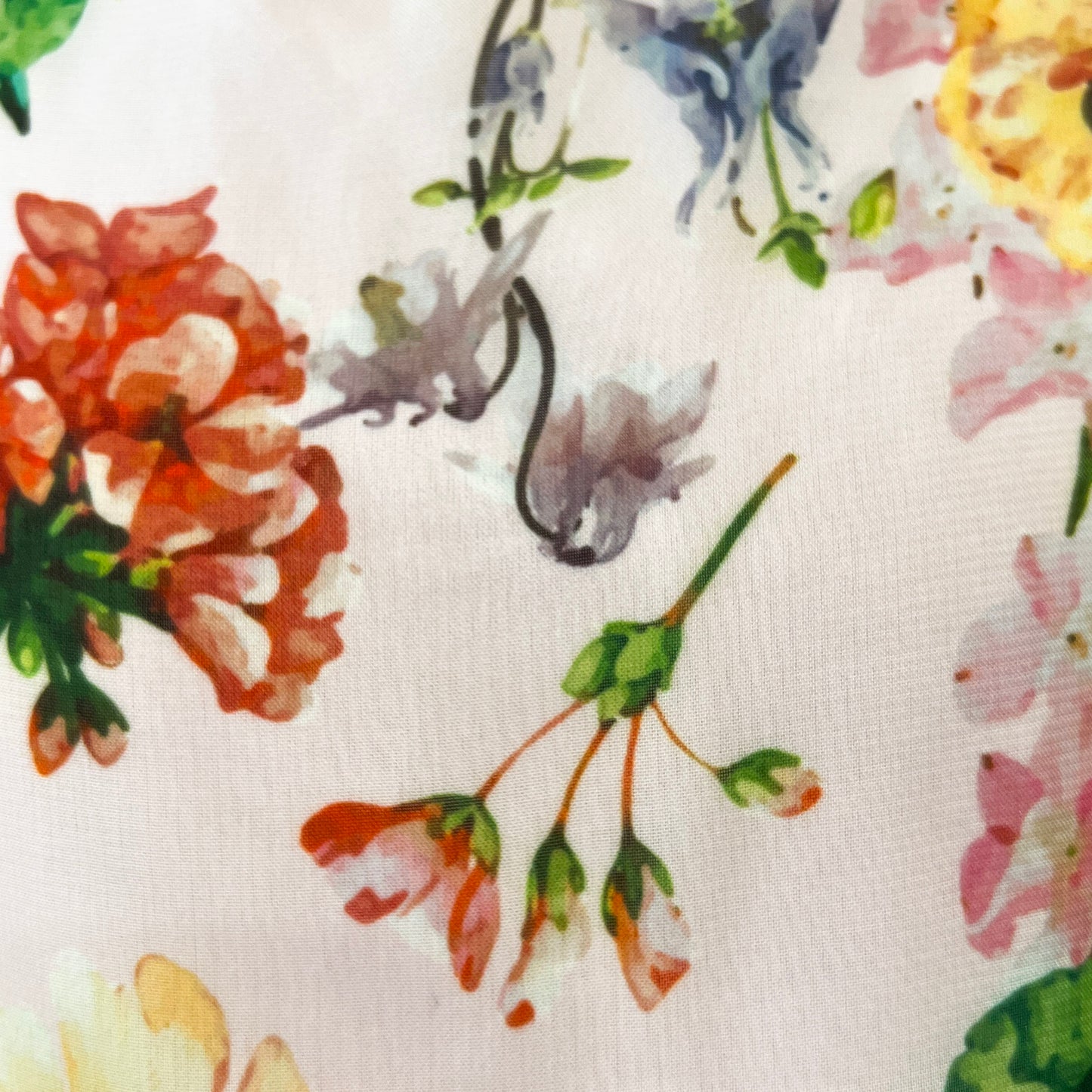 Pleated Floral Day Dress Size 2