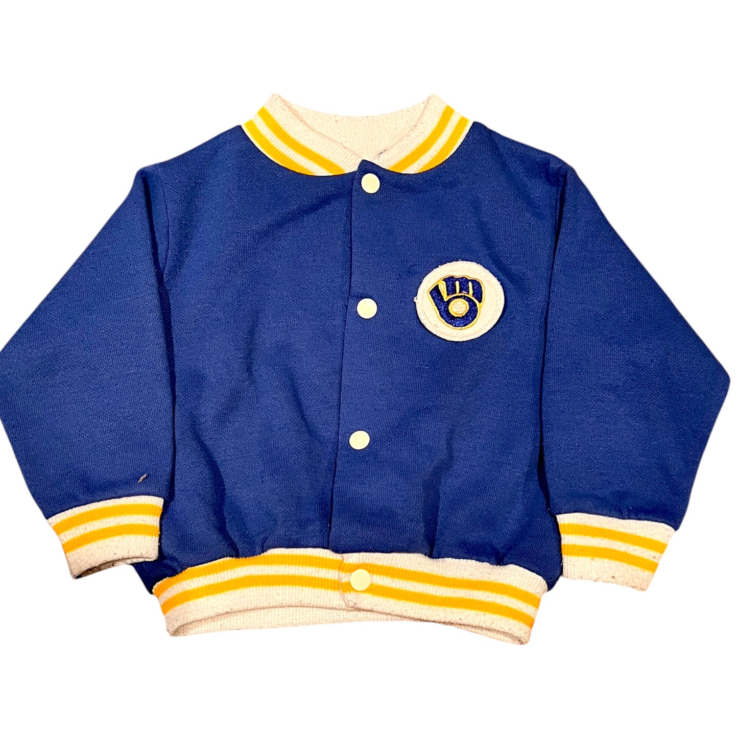 1990's Brewers Varsity Jacket - Size 18m