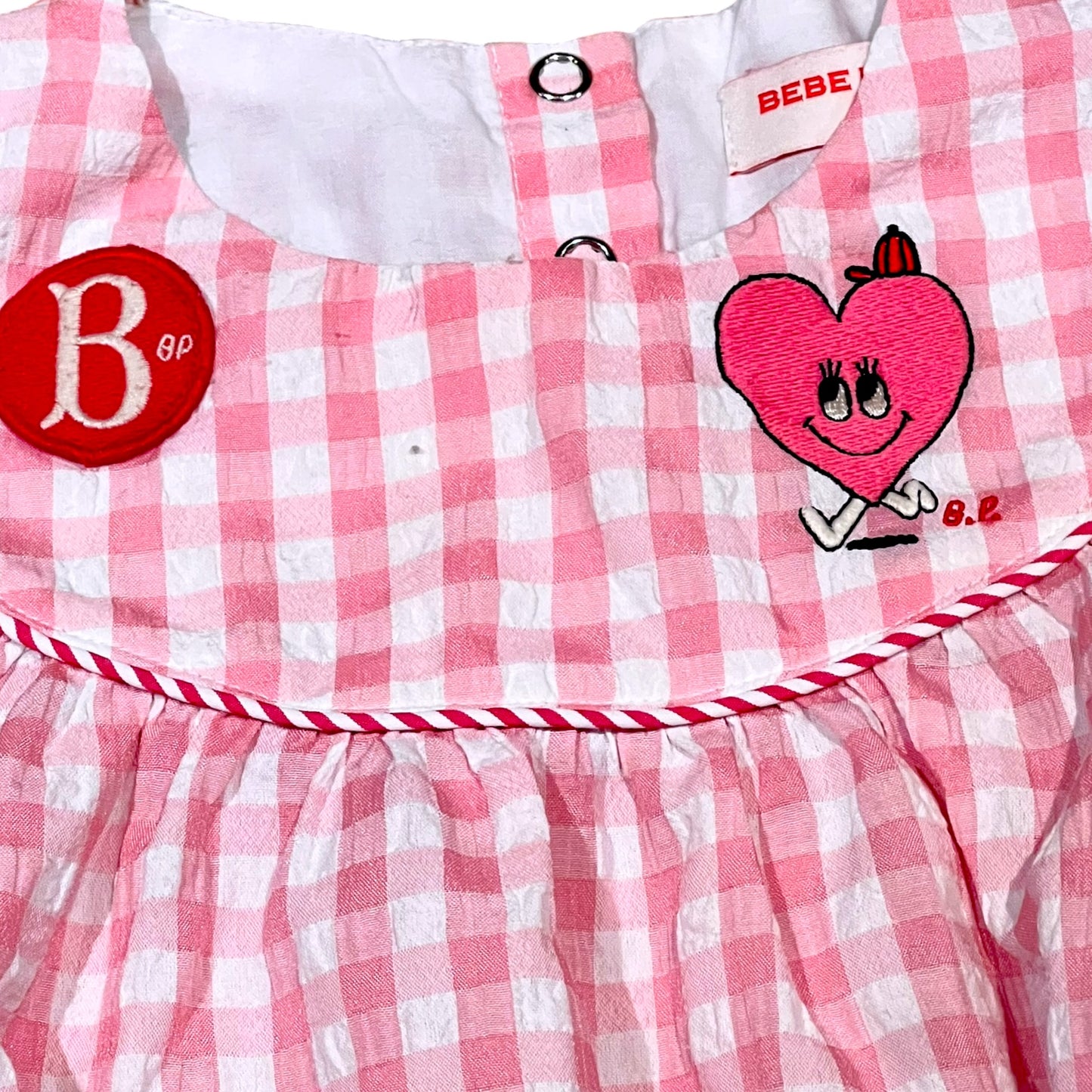 Gingham Bubble Romper