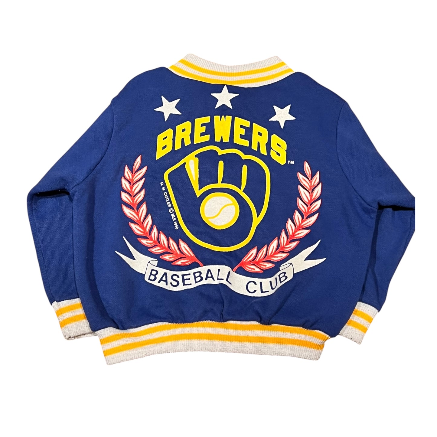 1990's Brewers Varsity Jacket - Size 18m