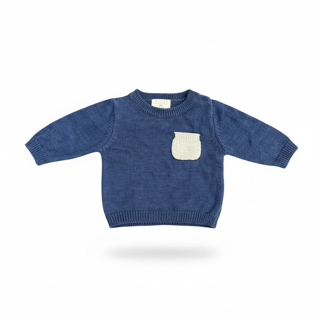 Patch Pocket Knit Jumper - Size 0000