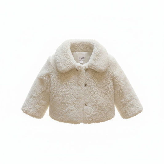 Faux Fur Jacket - Size 4