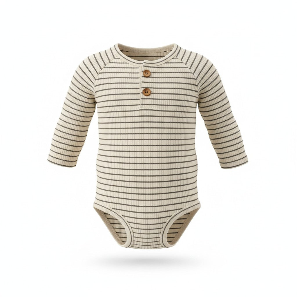 Preloved children’s clothing in Perth – Jamie Kay Striped Bodysuit Size 1 from Lottie Loves