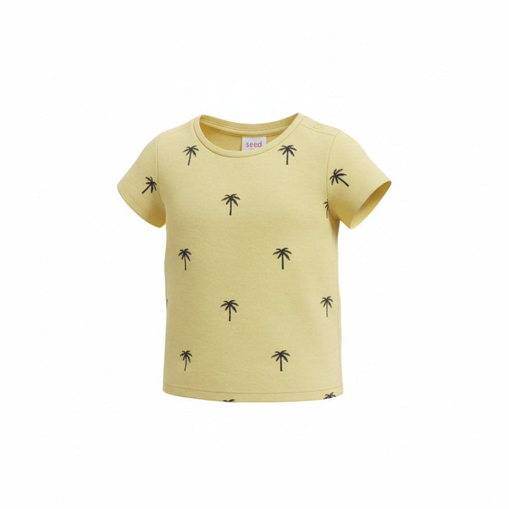 Preloved children’s clothing in Perth – baby Palm Embroidered T-Shirt from Lottie Loves
