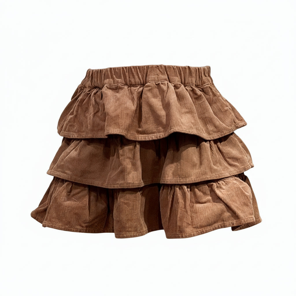 Preloved children’s clothing in Perth – Seed Brown Skirt from Lottie Loves
