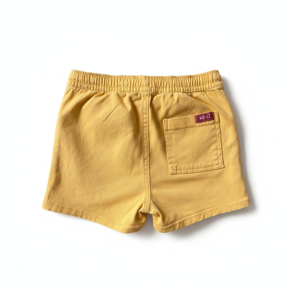 Preloved children’s clothing in Perth – Seed Mustard Yellow Shorts from Lottie Loves