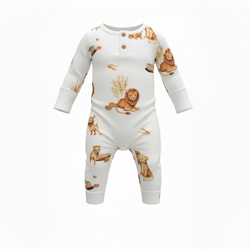 Preloved children’s clothing in Perth – Snuggle Hunny Lion Growsuit from Lottie Loves