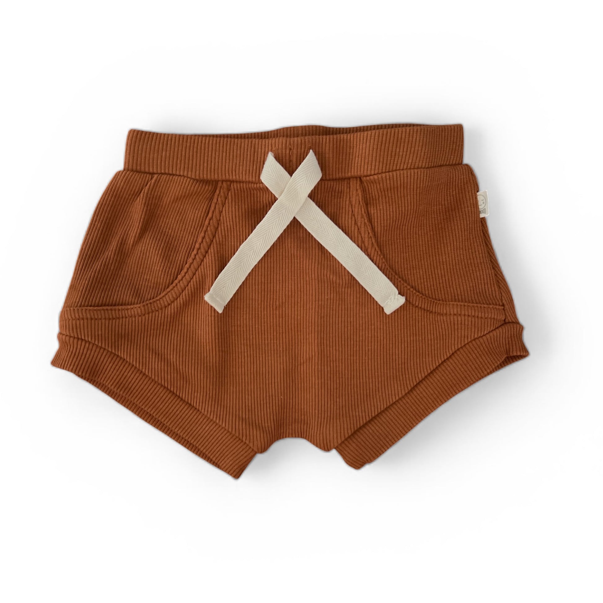 Preloved children’s clothing in Perth – Newborn Organic Shorts, by Snugglehunny from Lottie Loves