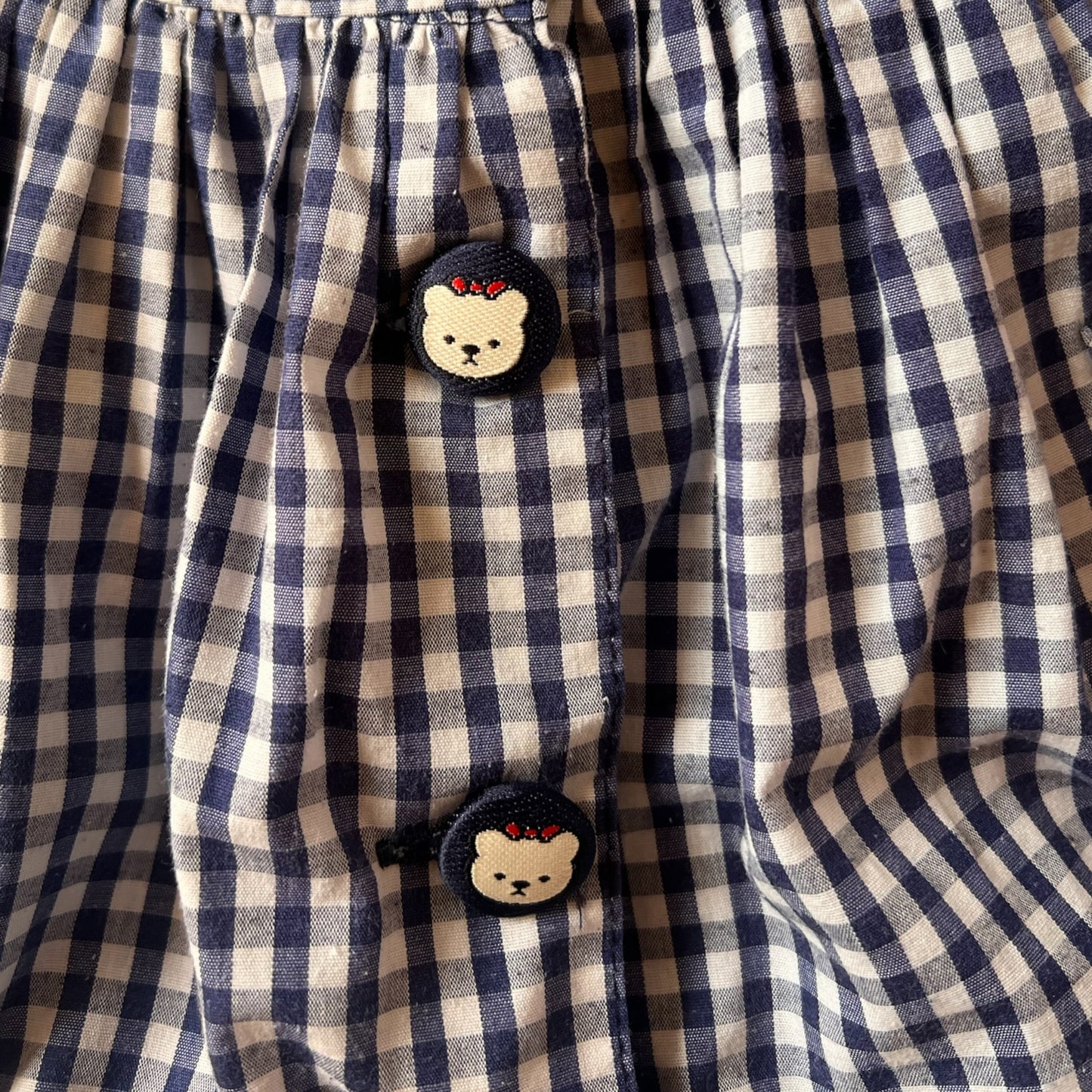 Preloved children’s clothing in Perth – baby vintage gingham dress from Lottie Loves