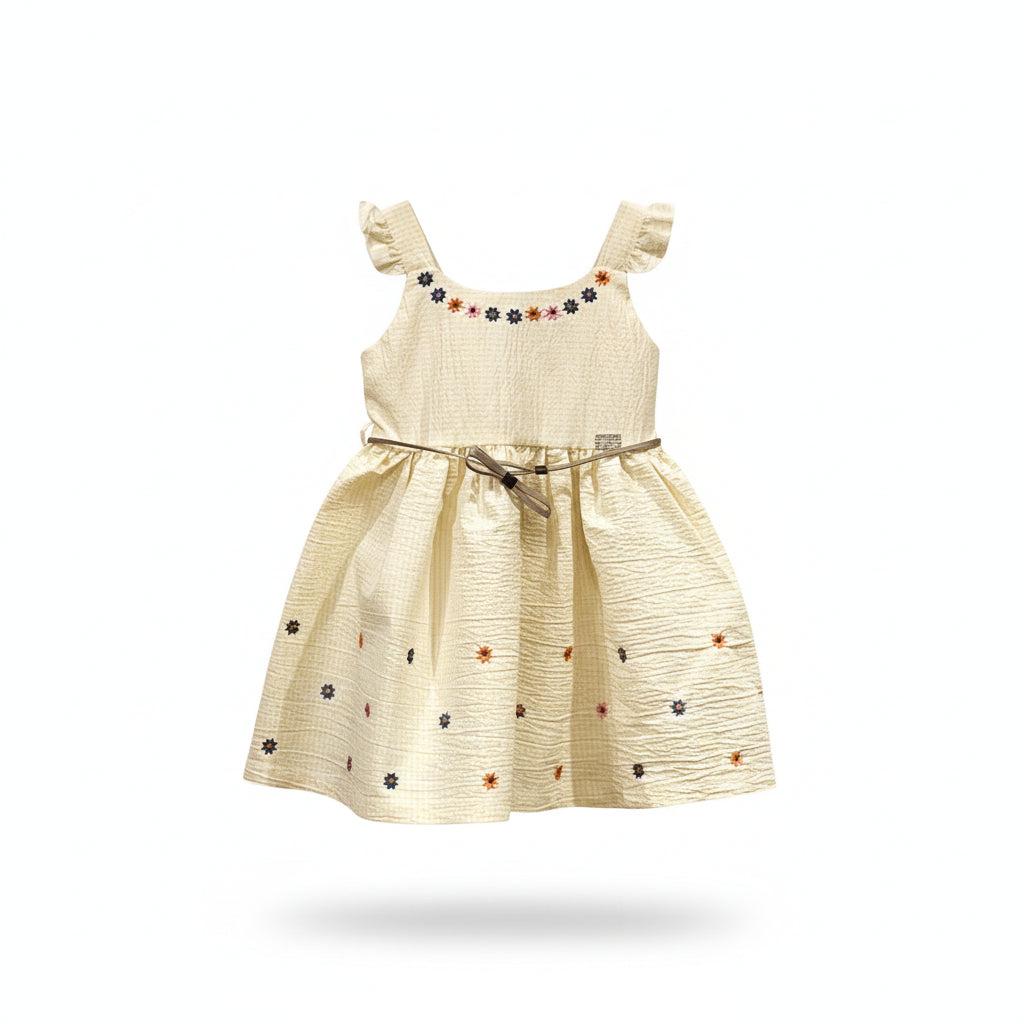 Embroidered Cotton Dress Size 1