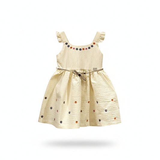 Embroidered Cotton Dress Size 1