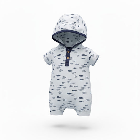 Hooded Short Suit - Size 000